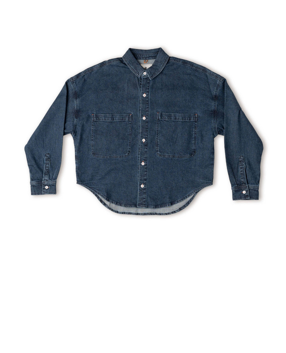 Hayai denim shirt in studio