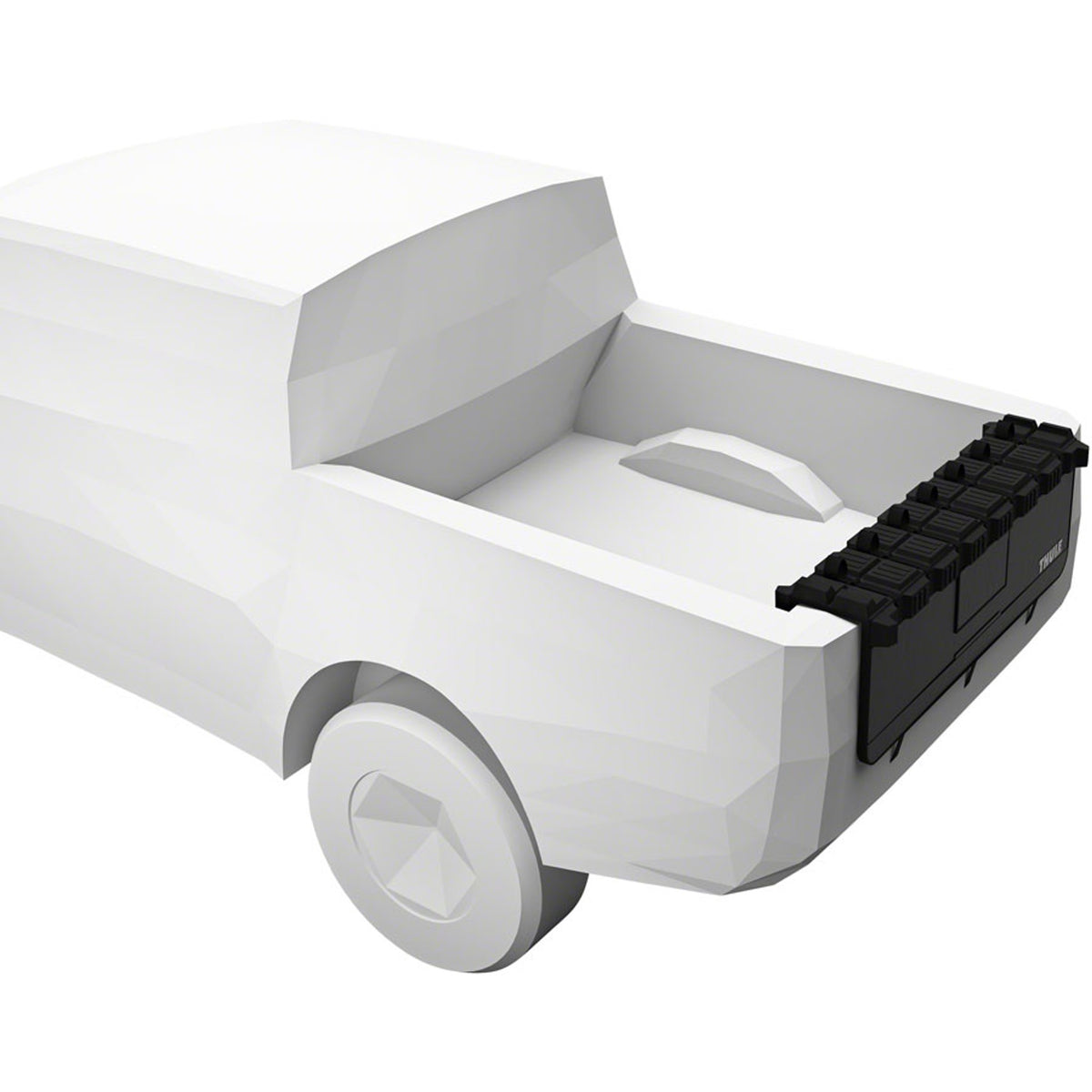 White printer cartridge with black ink cartridge on a white background