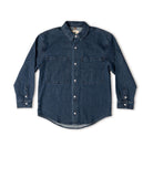 Men's dark Hayai shirt in studio