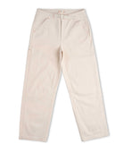Beige pants on a white background
