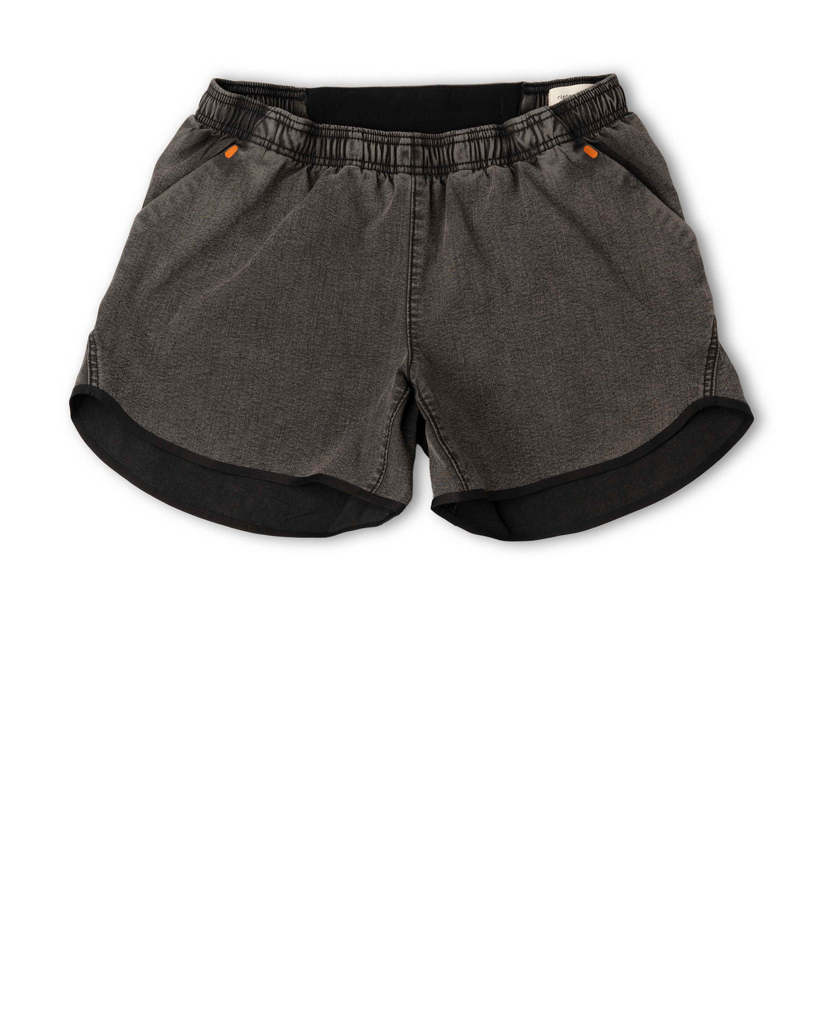 Gray shorts on a white background