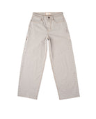 Light gray jeans on a white background