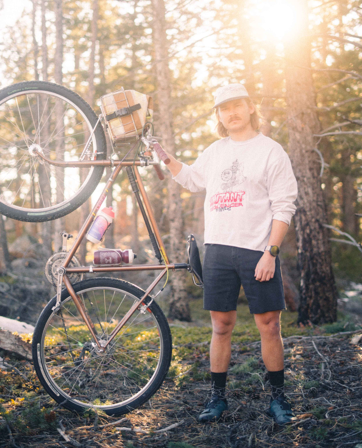 Will posing with a sun halo so dreamy