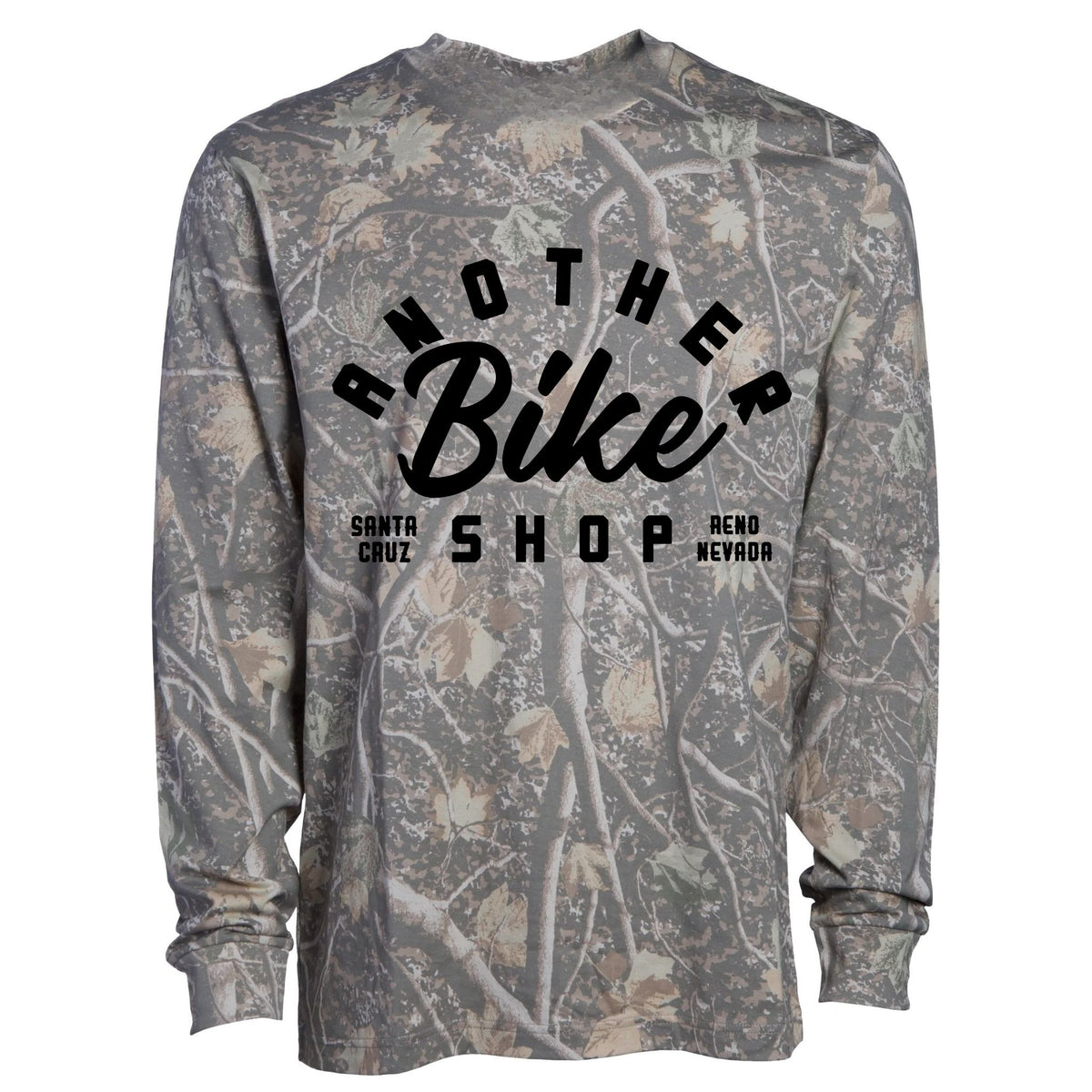 ABS Badge LS Tee in Deadwood - back view