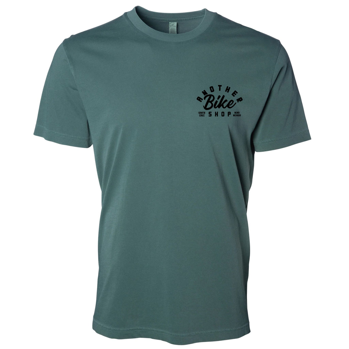 ABS Badge SS Tee in Alpine - front view with modern ABS logo